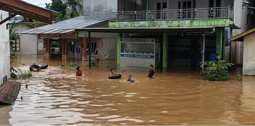 Banjir Terjang Nanga Taman dan Nanga Mahap, Lebih dari 11 Ribu Warga Terdampak
