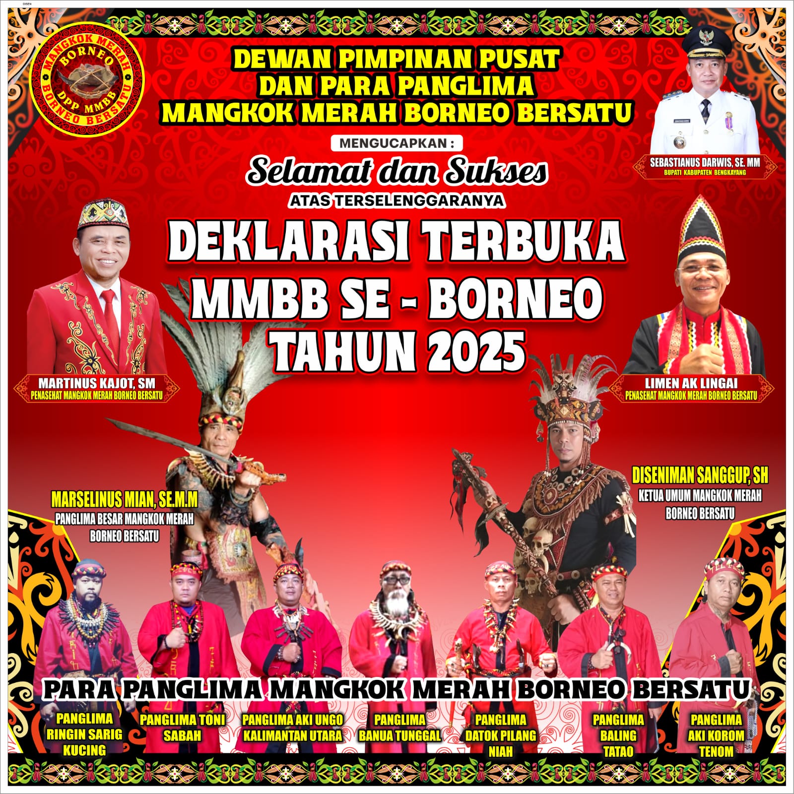 Mangkok Merah Borneo Bersatu Tegaskan Status Legalitas Organisasi