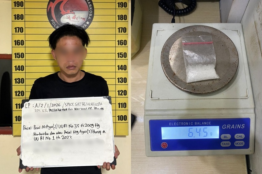 Seorang Blukar Diciduk Tim Labubu Polres Kubu Raya